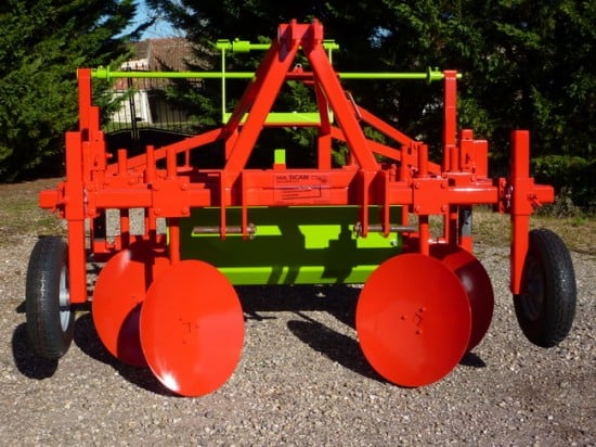 Butteuse dérouleuse