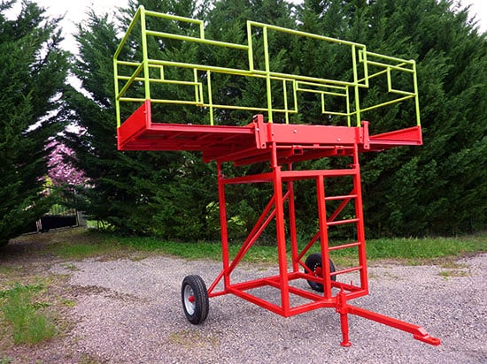 Nacelle Plateforme fruitière